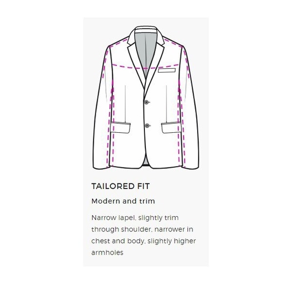 JOS A BANK Satin Edged Lapel Paisley Dinner Jacket 46R Blazer Tailored C080675 - Picture 8 of 12